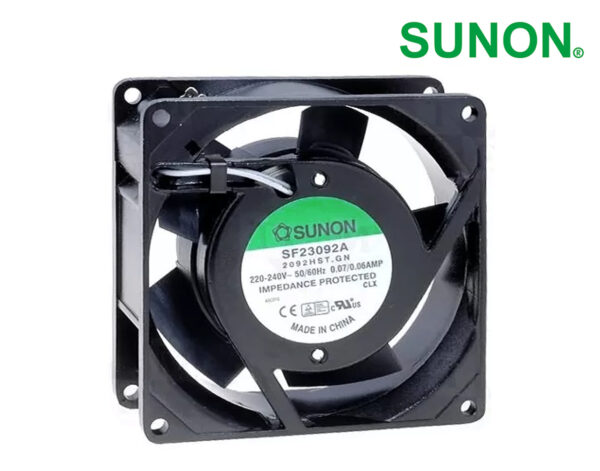 Ανεμιστήρας 92X92X25 230VAC Κουζινέτο Ακροδέκτη SF23092A-HST SUNON