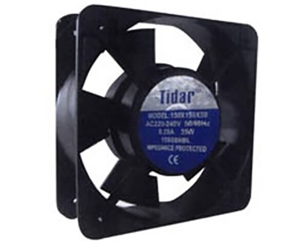 Ανεμιστήρας 150X150X50 230VAC Ρουλεμάν Καλωδίου RQA15050-HBL2 TID