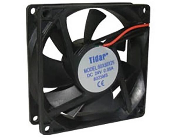 ΑΝΕΜΙΣΤΗΡΑΣ 80X80X25 24VDC ΚΟΥΖΙΝΕΤΟ ΚΑΛΩΔΙΟΥ RQD8025-MSL2 TID