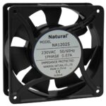 ΑΝΕΜΙΣΤΗΡΑΣ 120X120X25 230VAC ΚΟΥΖΙΝΕΤΟ ΚΑΛΩΔΙΟΥ 12025-230SH NAL