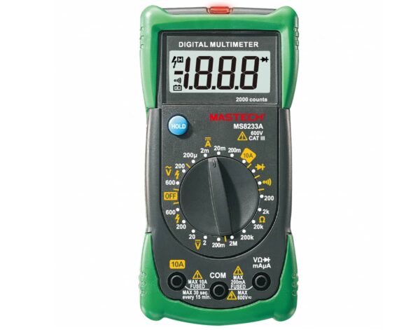 Πολύμετρο Ψηφιακό STANDARD + BUZZER MS8233A MGL MASTECH