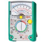 Πολύμετρο Αναλογικό + BUZZER + Δίοδος + TRANSISTOR + Πυκνωτής ΧΩΡΗΤΙΚΟΤΗΤΑΣ MT-2017N S/PRO'SKIT