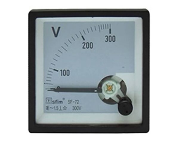 Όργανο Πίνακος Βολτόμετρο Αναλογικό AC 72X72 0-300V SF-72-3 SFM