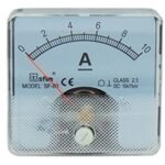 Όργανο Πίνακος Αμπερόμετρο Αναλογικό DC 60X60 0-40A SF-60 SFM