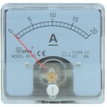 Όργανο Πίνακος Αμπερόμετρο Αναλογικό DC 60X60 0-20A SHUNT SF-60 SFM