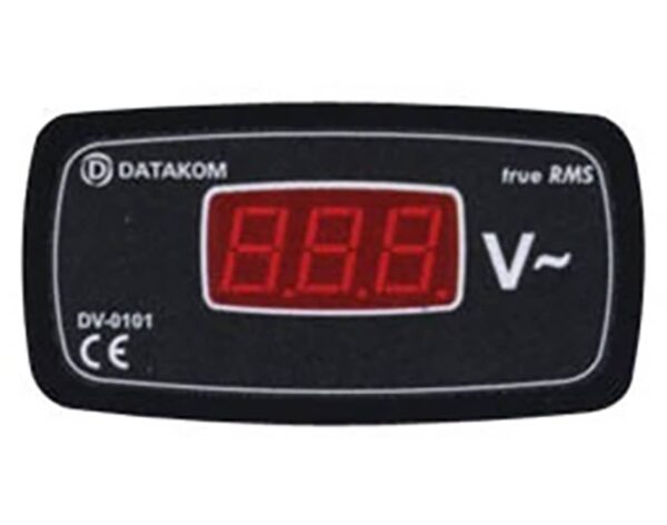 Όργανο Πίνακος Βολτόμετρο Ψηφιακό AC 96X48 0-520V DV-0101 DATAKOM