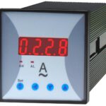 Όργανο Πίνακος Αμπερόμετρο Ψηφιακό AC 72X72 μέσω Μετασχηματιστή /5A AB-J CNB