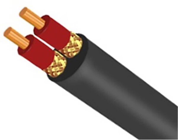 ΚΑΛΩΔΙΟ ΜΙΚΡΟΦΩΝΙΚΟ 1X6mm² STEREO ΜΑΥΡΟ HAI