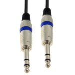 ΚΑΛΩΔΙΟ ΗΧΟΥ 6.3mm STEREO ΑΡΣΕΝΙΚΟ ΣΕ 6.3mm STEREO ΑΡΣΕΝΙΚΟ 1.5m ΤΥΠΟΥ NEUTRIK XC0043S VIC BAG OWI