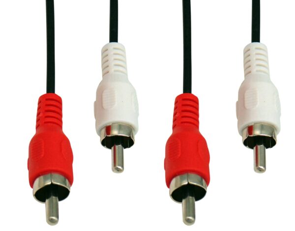 ΚΑΛΩΔΙΟ ΗΧΟΥ 2 RCA ΑΡΣΕΝΙΚΑ ΣΕ 2 RCA ΑΡΣΕΝΙΚΑ 3m OD2.8 T1902-052 VIC BAG OWI