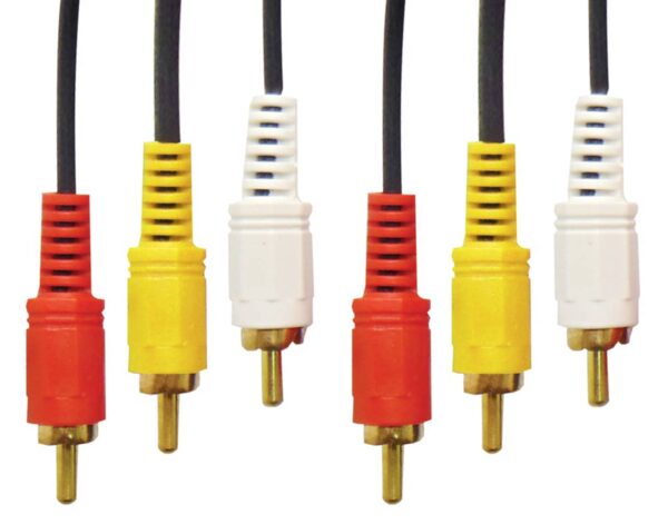 ΚΑΛΩΔΙΟ ΗΧΟΥ 3 RCA ΑΡΣΕΝΙΚΑ ΣΕ 3 RCA ΑΡΣΕΝΙΚΑ 1.5m ΕΠΙΧΡΥΣΑ OD11.5 R311 BAG VZN