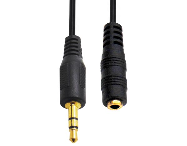 ΚΑΛΩΔΙΟ ΗΧΟΥ 3.5mm STEREO ΑΡΣΕΝΙΚΟ ΣΕ 3.5mm STEREO ΘΗΛΥΚΟ 3m ΕΠΙΧΡΥΣΟ R305 BAG VZN
