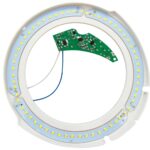 Λάμπα LED Μεγεθυντικού Φακού 60SMD LED 8W 650LM Σετ με Τροφοδοτικό και Βάση (6025) BYN