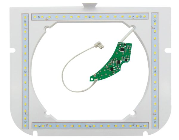Λάμπα LED Μεγεθυντικού Φακού 60SMD LED 10W 730LM Σετ με Τροφοδοτικό και Βάση (6020) BYN