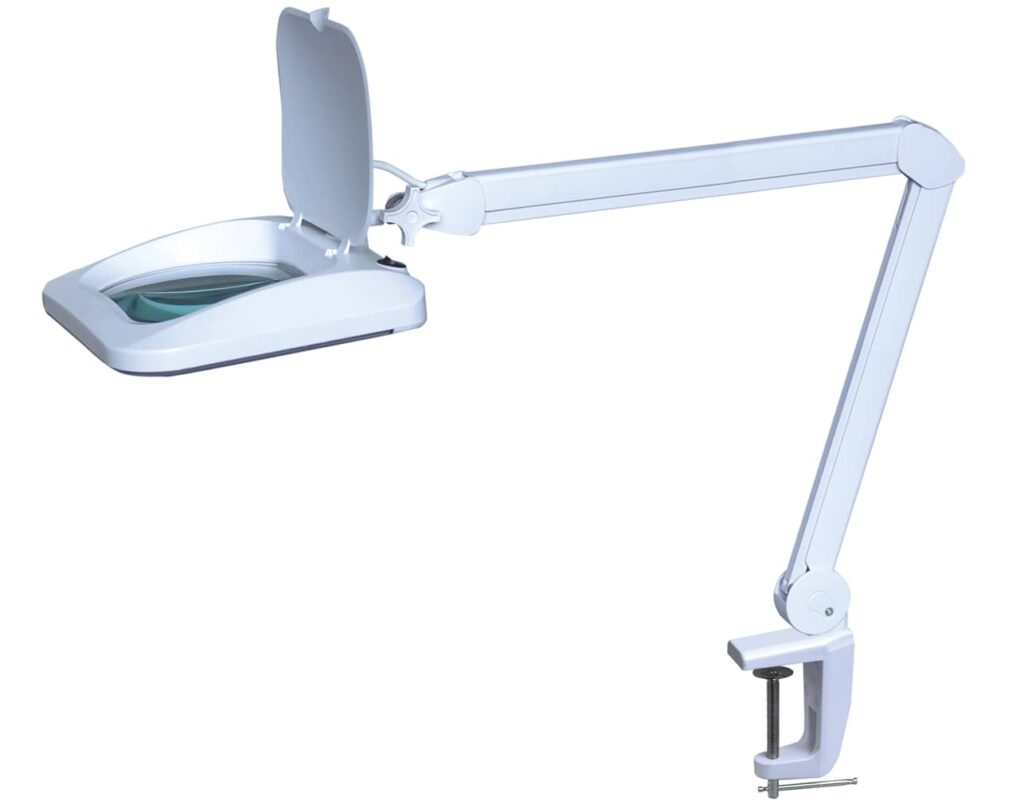 01.049.0073 Φακός Μεγεθυντικός Πάγκου LED (5X) 10W 730LM με Καπάκι 6020-8 BYN - Image 1