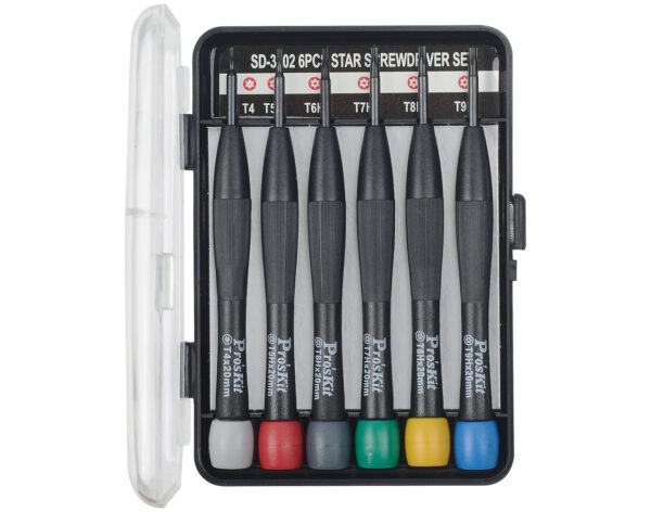 ΣΕΤ ΚΑΤΣΑΒΙΔΙΩΝ TORX 6 ΤΕΜΑΧΙΩΝ SD-3502 T/PRO'SKIT