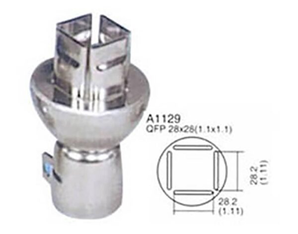 Ακροφύσιο Πιστολιού Σταθμού SMD A1129 (SR-979) SOLOMON