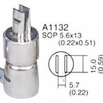Ακροφύσιο Πιστολιού Σταθμού SMD A1132 (SR-979) SOLOMON