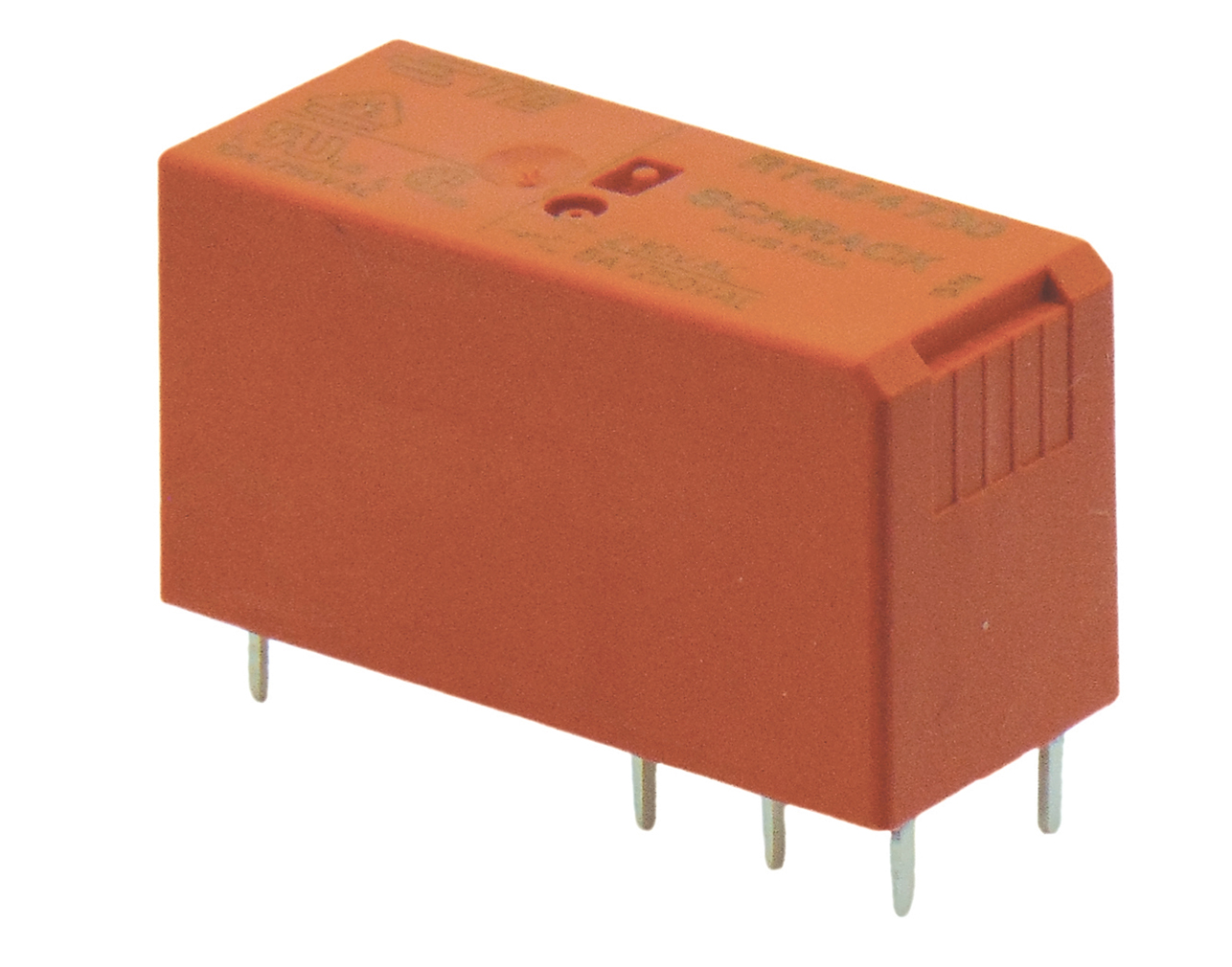 01.077.0112 RELAY MINI 2P 24V DC 8A RT424024 TYC - Image 1