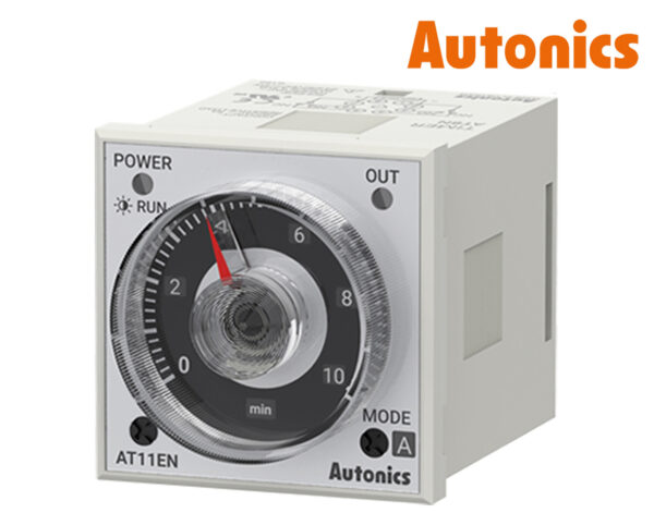 Χρονικό RELAY Πίνακος 11P 6 Λειτουργιών 2C/O 48X48 100-240VAC/24-240VDC AT11EN AUTONICS