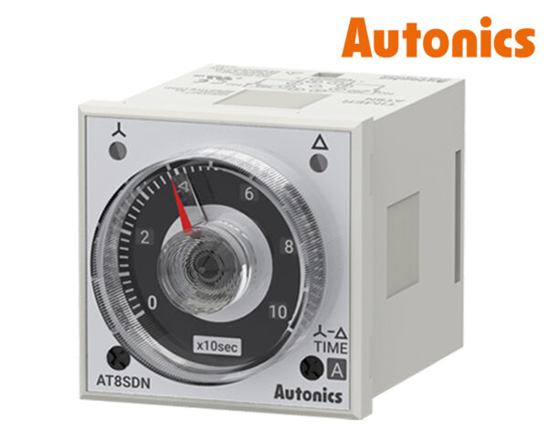 Χρονικό RELAY Πίνακος 8P ΑΣΤΕΡΑ-ΤΡΙΓΩΝΟΥ 2NO 48X48 100-240VAC AT8SDN AUTONICS