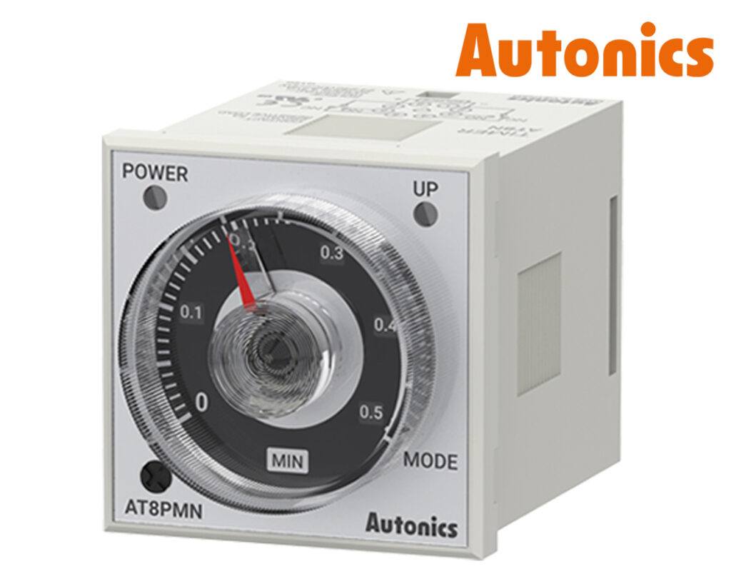 01.077.0614 Χρονικό RELAY Πίνακος 8P DELAY OFF 2C/O 48X48 110VAC AT8PMN-6 AUTONICS - Image 1