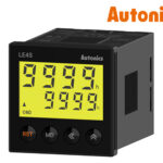 Χρονικό RELAY Πίνακος 8P Ψηφιακό LCD 10 Λειτουργιών 1C/O SIGNAL ON 48X48 24-240VAC/DC LE4S AUTONICS