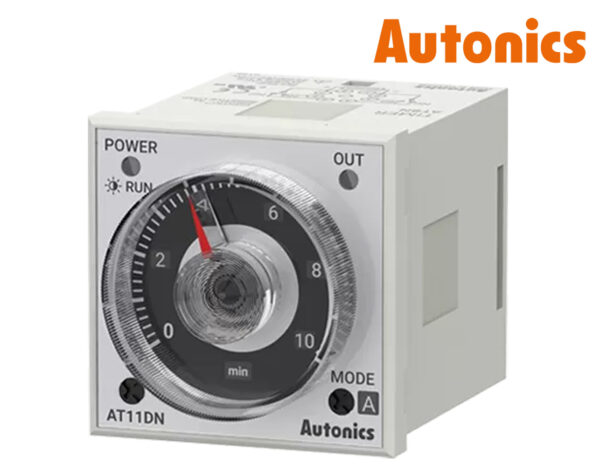 Χρονικό RELAY Πίνακος 11P 6 Λειτουργιών 2C/O 48X48 12VDC AT11DN-1 AUTONICS
