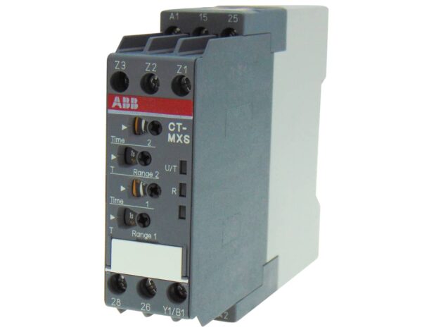 Χρονικό RELAY Ράγας 5 Λειτουργιών 2C/O 24-240VAC/24-48VDC CT-MXS.22 ABB