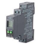 Χρονικό RELAY Ράγας Ψηφιακό 8 Λειτουργιών 1C/O 24-240VAC/DC VODDTS GIC