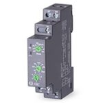 Χρονικό RELAY Ράγας 10 Λειτουργιών 1C/O 12-240VAC/DC 1CMDT0 GIC