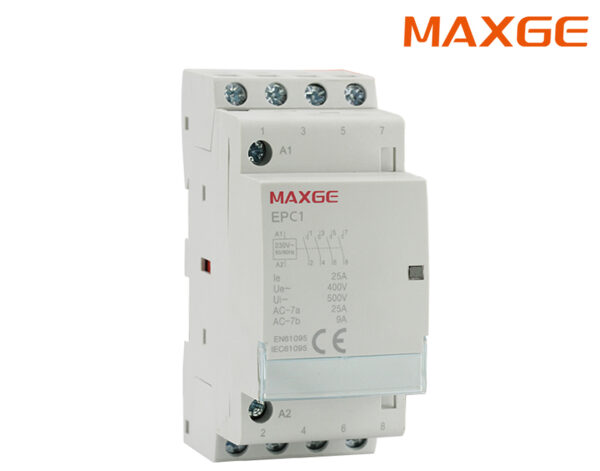 RELAY Φορτίου Ράγας 4P 4NO 25A 240VAC EPC1 MAXGE
