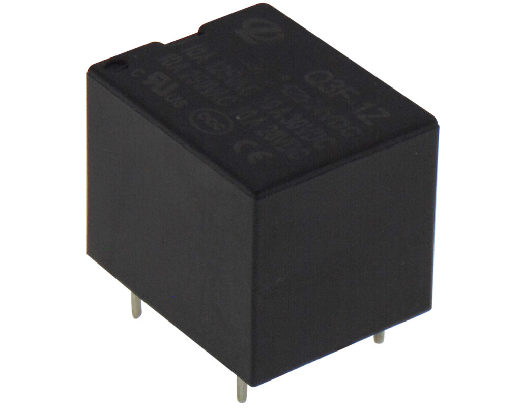 01.077.0815 RELAY SUBMINIATURE 1P 12V DC 10A Q3F (SRD) ZHN - Image 1