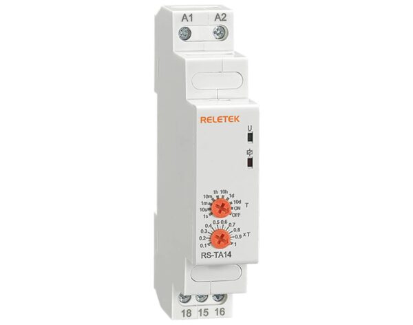 Χρονικό RELAY Ράγας DELAY ON 1C/O 12-240VAC/DC RS-TA14 RELETEK
