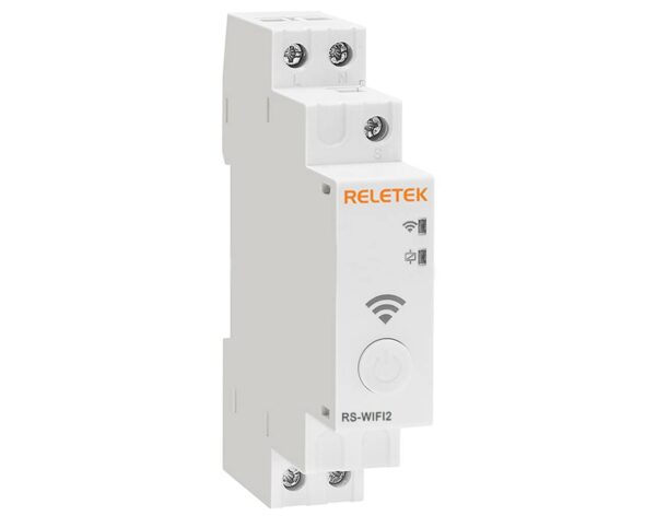 RELAY Wi-Fi Ράγας 1NO 48-240VAC/DC 16A RS-WIFI2 RELETEK