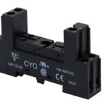 ΒΑΣΗ ΡΑΓΑΣ 1P ΓΙΑ RELAY MINI ΜΑΥΡΗ CSR-S35F2 (14F-1Z-C2) CYO