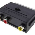 ADAPTOR SCART-3RCA+SWITCH A8008 LZ