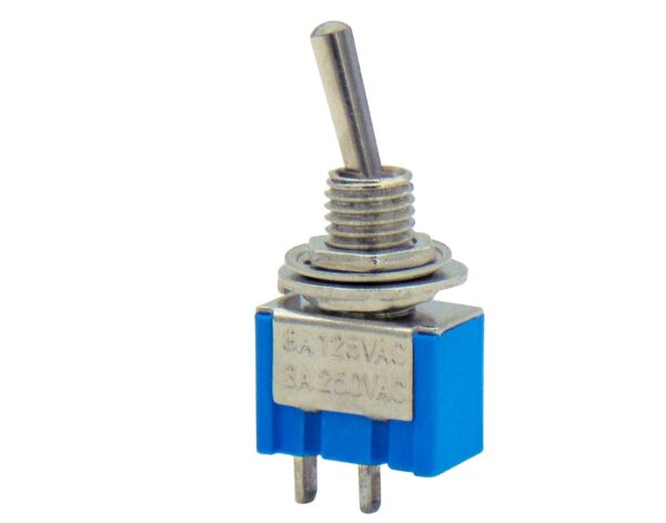 Διακόπτης TOGGLE ON-OFF Μίνι Μονοπολικός 2P 3A/250V MTS-101-A1 LZ