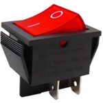 ΔΙΑΚΟΠΤΗΣ ROCKER ΜΕΓΑΛΟΣ 4P ΜΕ ΛΥΧΝΙΑ ON-OFF 16A/250V ΚΟΚΚΙΝΟΣ RK1-01 2X1N B/R "0-" SOKEN