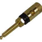 Μπόρνα Απλή Μεταλλική Επίχρυση 30mm Μαύρη BI-3630G(363G) ULTIMAX