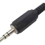 ΚΑΡΦΙ STEREO 3.5mm² ΠΛΑΣΤΙΚΟ ΜΑΥΡΟ D006 LZ