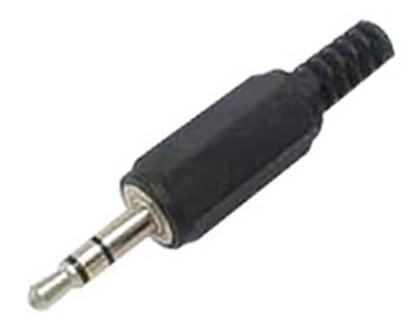 ΚΑΡΦΙ STEREO 3.5mm² ΠΛΑΣΤΙΚΟ ΜΑΥΡΟ D006 LZ
