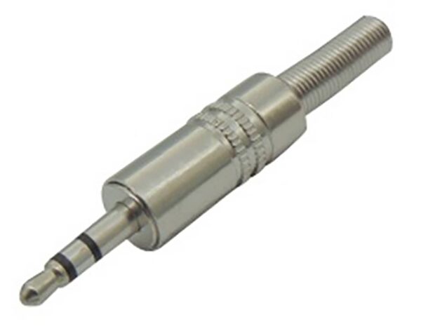 ΚΑΡΦΙ STEREO 3.5mm² ΜΕΤΑΛΛΙΚΟ ΝΙΚΕΛ JT3009 JKG