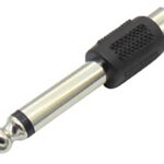 ADAPTOR AUDIO 6.3mm Μόνο σε RCA Θηλυκό JT-3176 JKG