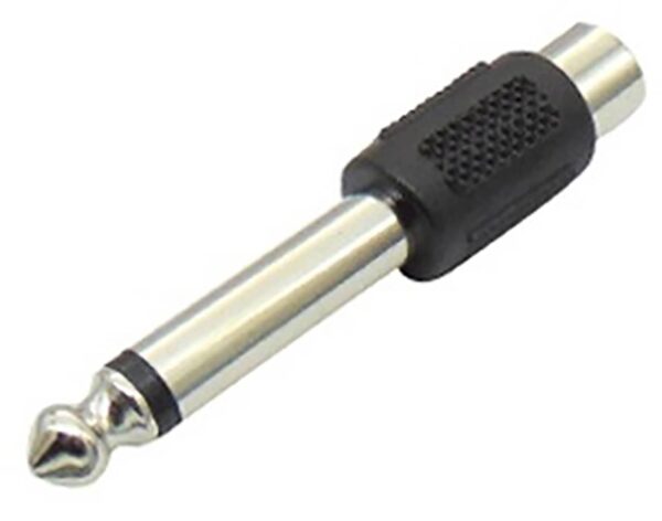 ADAPTOR AUDIO 6.3mm MONO ΣΕ RCA ΘΗΛΥΚΟ JT-3176 JKG