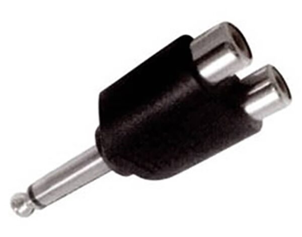 ADAPTOR AUDIO 6.3mm MONO ΣΕ 2 RCA ΘΗΛΥΚΑ EA2081 LANCOM