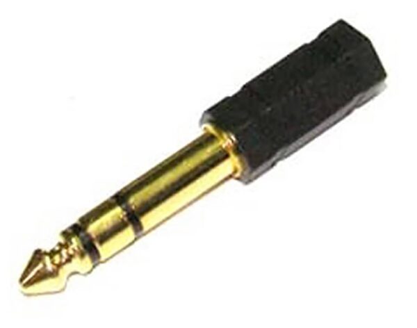 ADAPTOR AUDIO 6.3mm STEREO ΣΕ 3.5mm STEREO ΘΗΛΥΚΟ ΕΠΙΧΡΥΣΟ AV-RA19G LANCOM