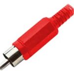 RCA ΑΡΣΕΝΙΚΟ ΚΑΛΩΔΙΟΥ ID5mm ΝΙΚΕΛ ΠΛΑΣΤΙΚΟ ΚΟΚΚΙΝΟ A001A LZ