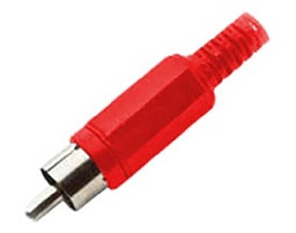 RCA ΑΡΣΕΝΙΚΟ ΚΑΛΩΔΙΟΥ ID5mm ΝΙΚΕΛ ΠΛΑΣΤΙΚΟ ΚΟΚΚΙΝΟ A001A LZ