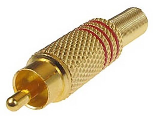 RCA ΑΡΣΕΝΙΚΟ ΚΑΛΩΔΙΟΥ ID7mm ΕΠΙΧΡΥΣΟ ΚΟΚΚΙΝΟ JT4026R JKG